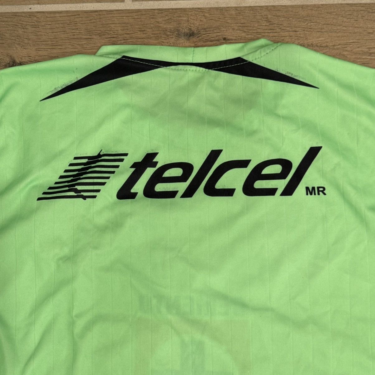 2014/2015 Cemento Cruz Azul Soccer Futbol Green Third Jersey