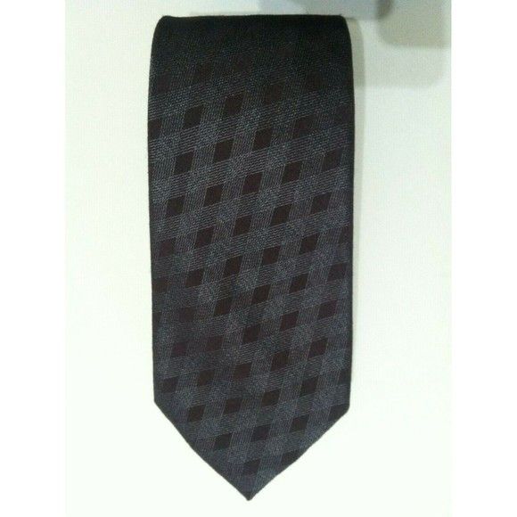 Calvin Klein CALVIN KLEIN MENS NEW MAROON 65%VISCOSE 35%SILK TIE WIDTH:3" Size ONE SIZE - 1 Thumbnail