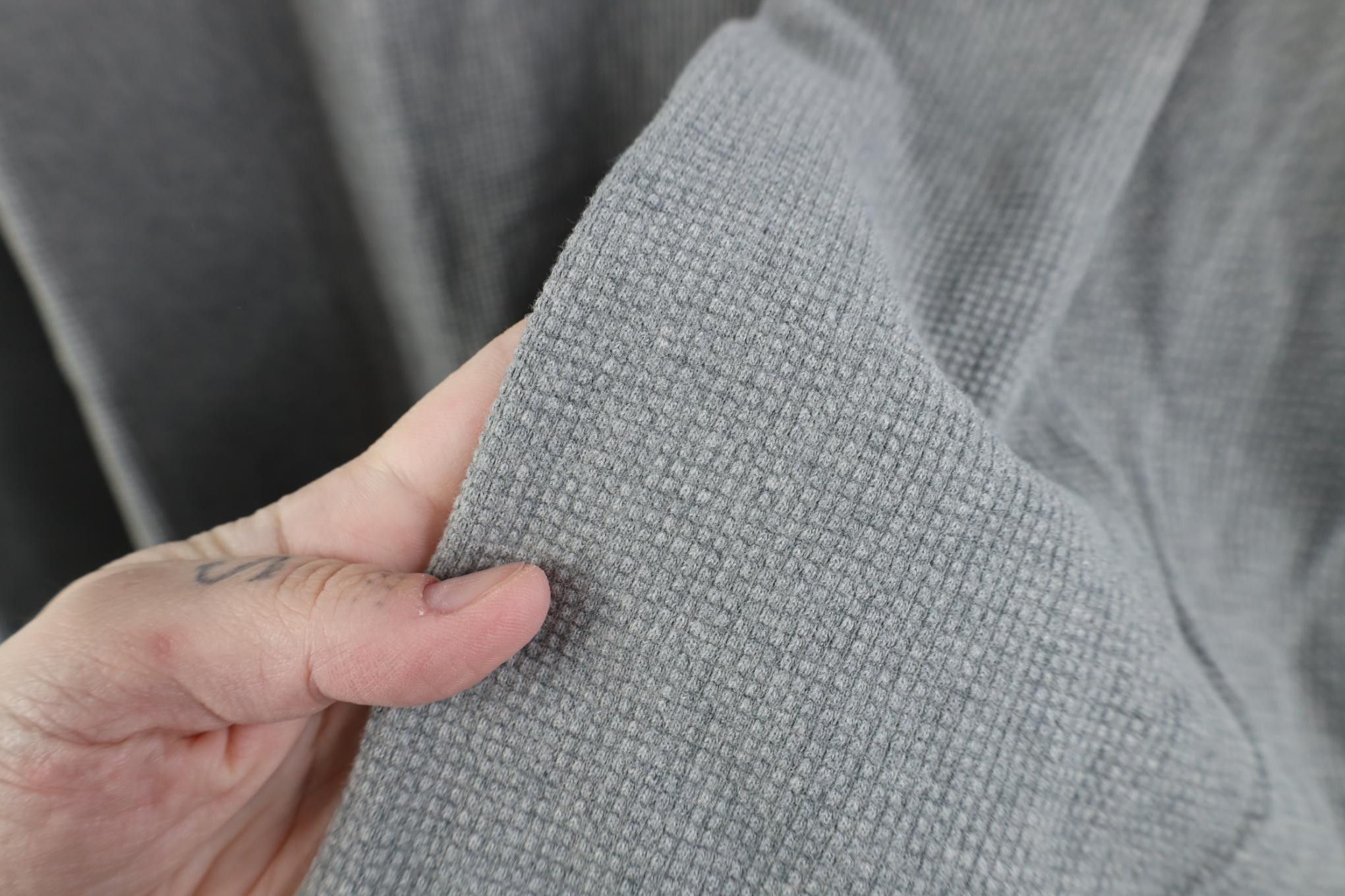 Vintage Vintage 90s Streetwear Knit Long Sleeve Henley T-Shirt Size US XXL / EU 58 / 5 - 10 Thumbnail