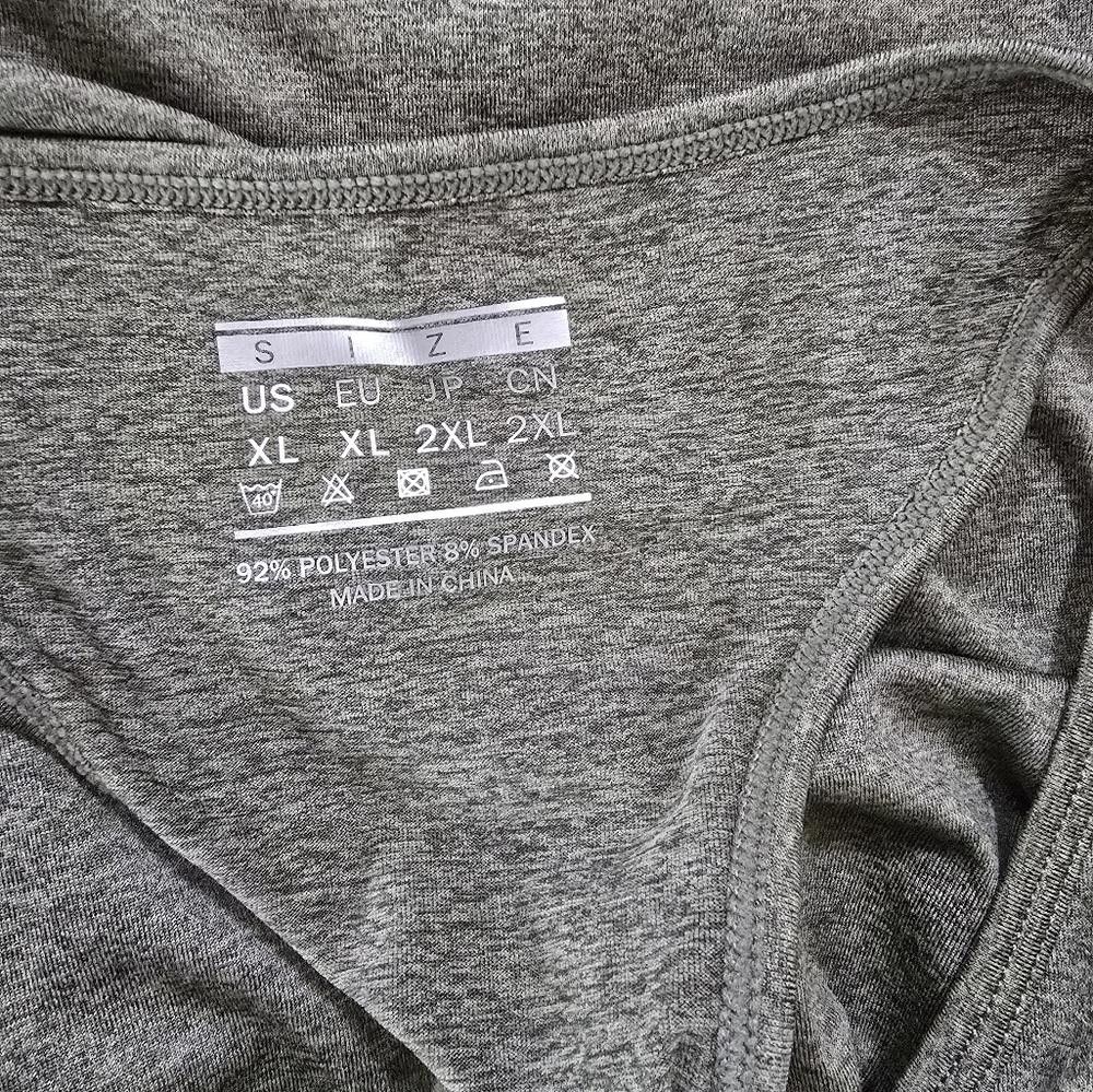 Designer Olive Heathered MagcoMsen Racerback Tank Size XL / US 12-14 / IT 48-50 - 3 Thumbnail
