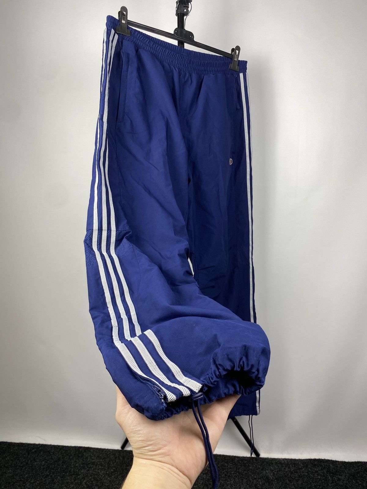 Adidas × Vintage Adidas Vintage nylon pants Parachute Drill Baggy Y2K M Size Size US 32 / EU 48 - 2 Thumbnail
