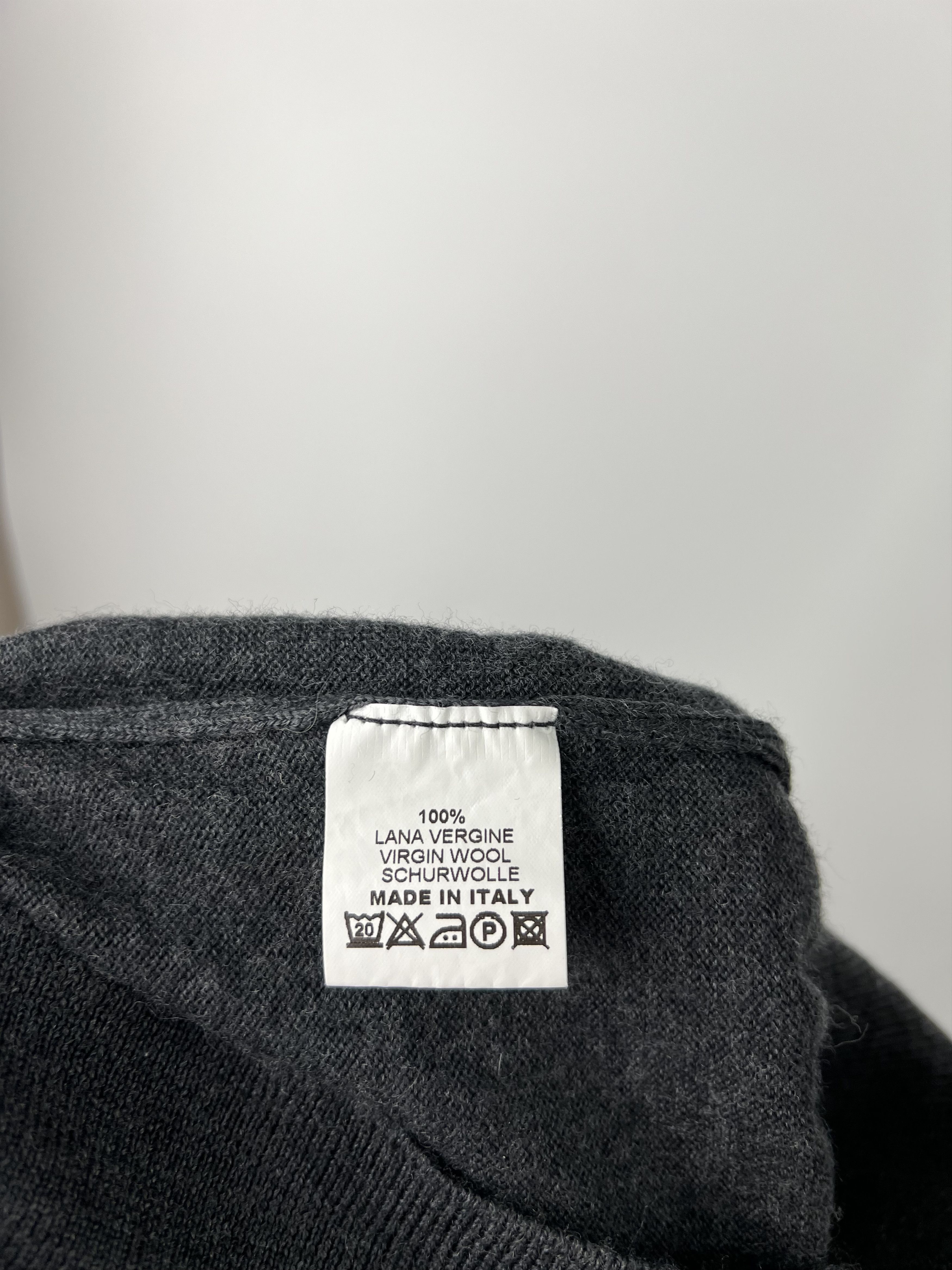 Gran Sasso Gran Sasso Men's Gray Wool Vest Size IT 50 Size US M / EU 48-50 / 2 - 5 Thumbnail