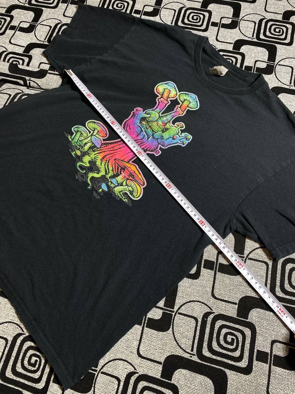 Affliction × Japanese Brand Y2K Affliction Style All Over Print T Shirt Tee Tapout Japan Size US XL / EU 56 / 4 - 6 Thumbnail