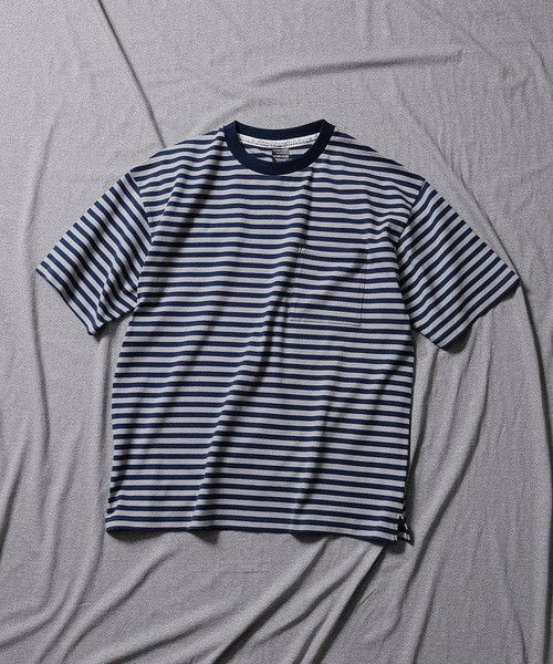 Number (N)ine Number nine CLASSIC COTTON STRIPED POCKET OVER T-SHIRT Size US M / EU 48-50 / 2 - 1 Thumbnail