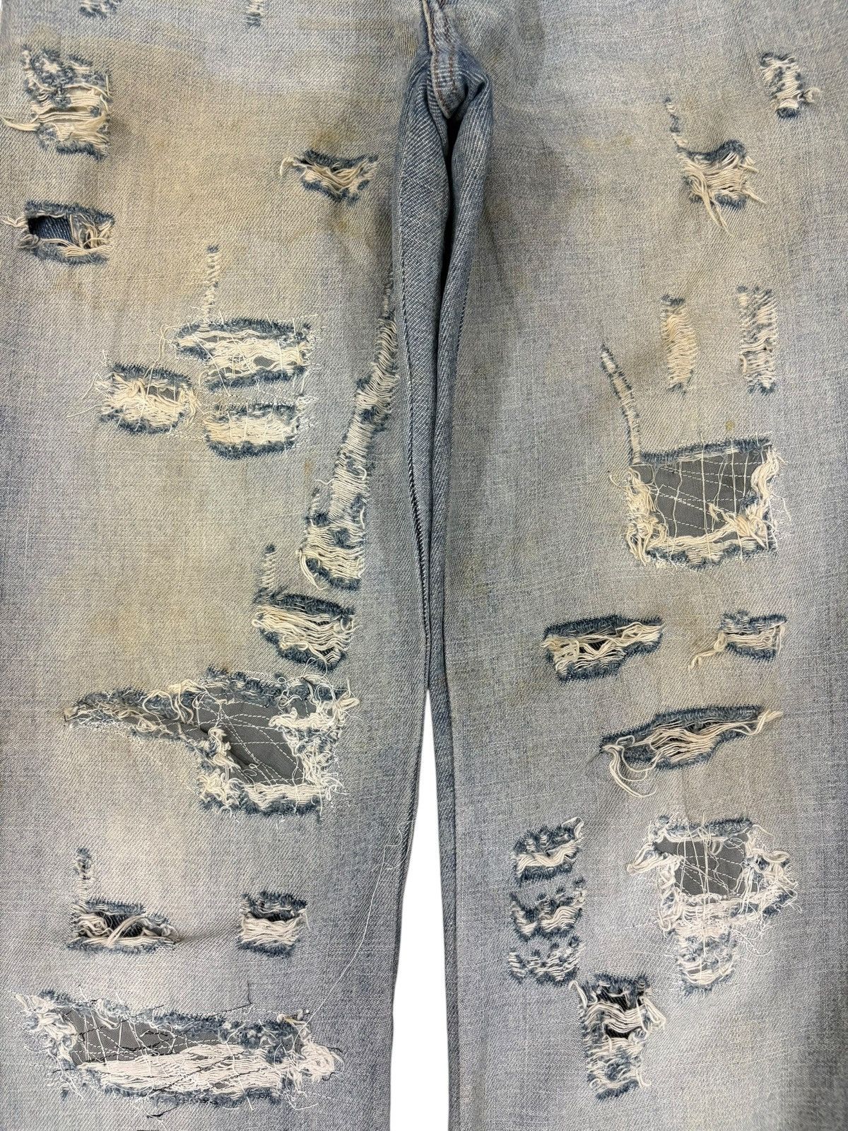 Dolce & Gabbana Vintage Dolce Gabbana DC Distressed Baggy Superman Jeans Size US 30 / EU 46 - 4 Thumbnail