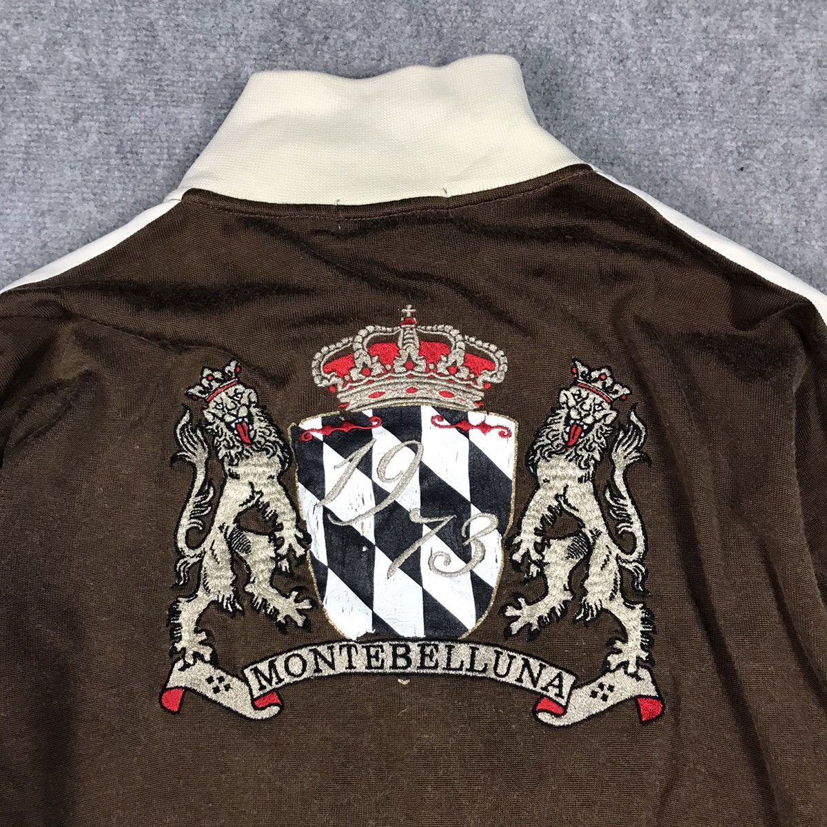 Japanese Brand × Lotto Sport LOTTO ITALIAN SPORT DESIGN ZIPPER BROWN SWEATER Size US L / EU 52-54 / 3 - 3 Thumbnail