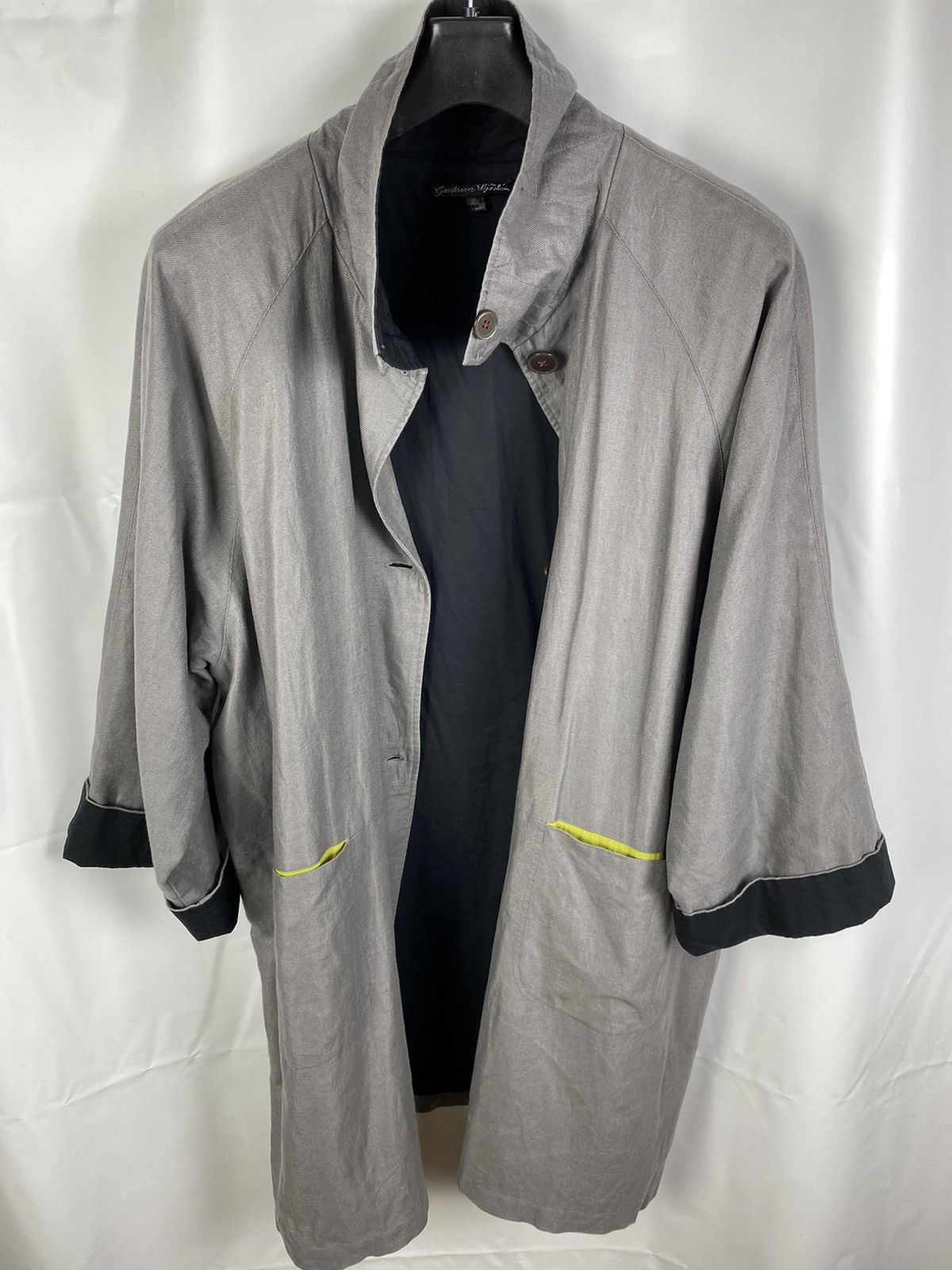 Gudrun Sjoden Gudrun Sjoden Linen-Cotton Trench Coat size L Size L / US 10 / IT 46 - 10 Thumbnail