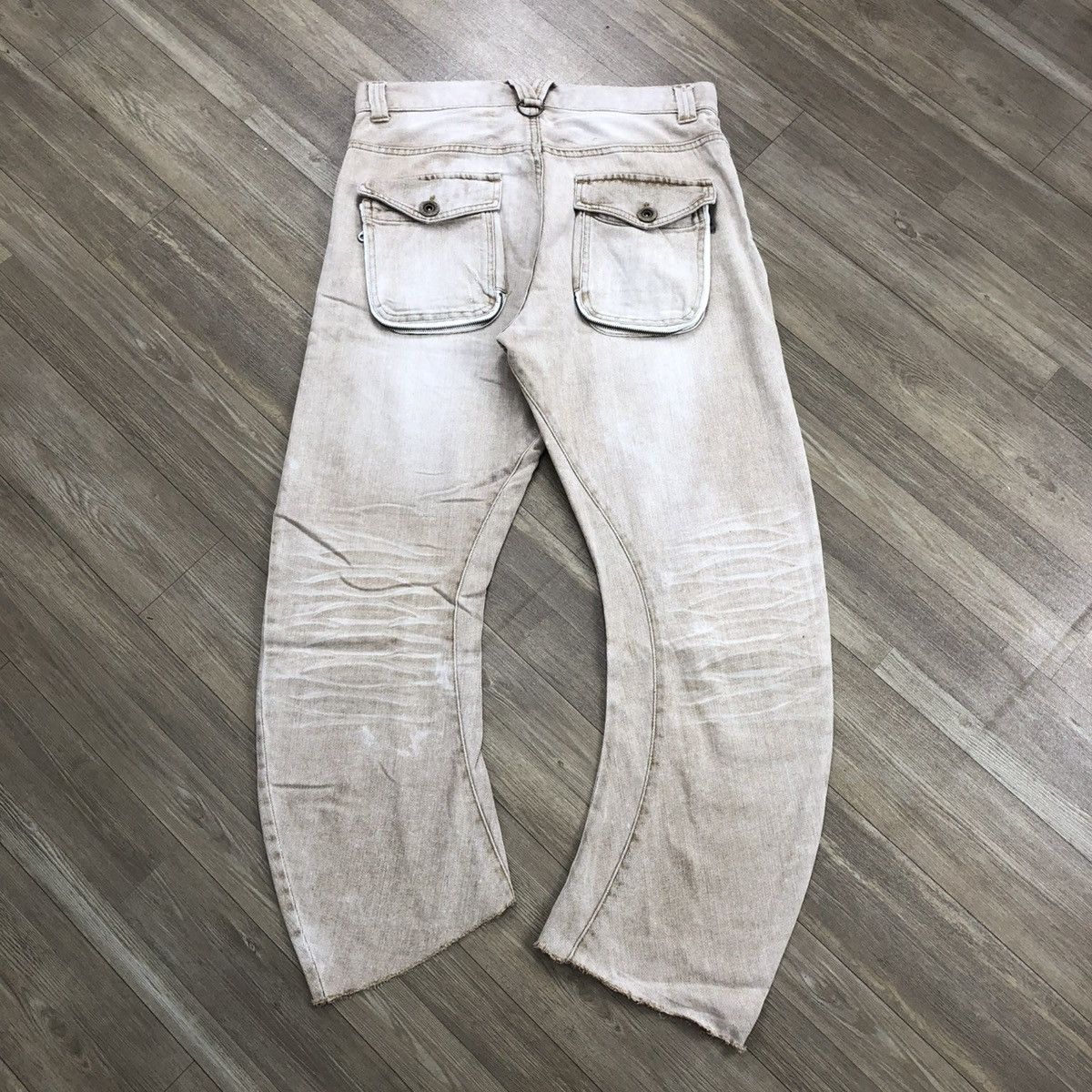 PPFM Vintage PPFM J Cut Off Distressed Punk Lgb Style Jeans Size US 32 / EU 48 - 16 Thumbnail