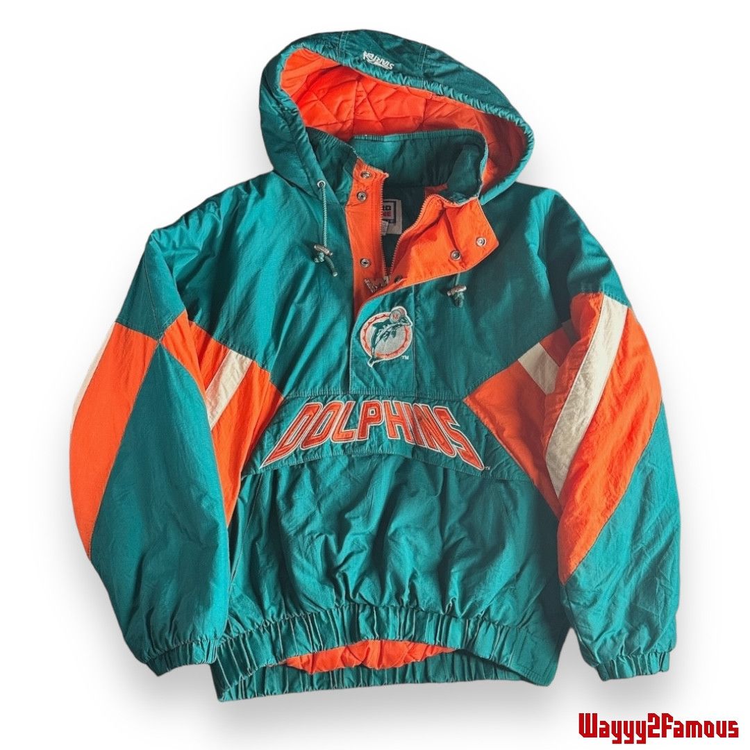 Miami Dolphins 90's Hooded Jacket
