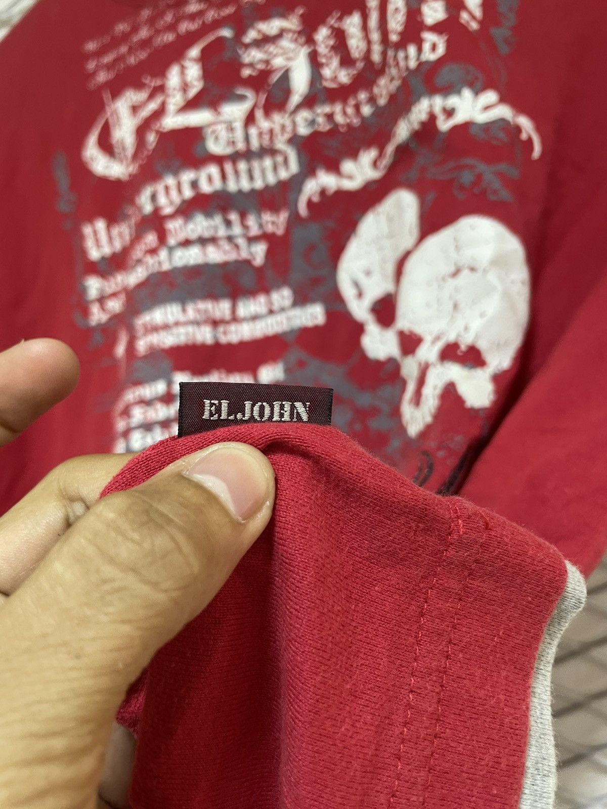If Six Was Nine JAPANESE BRAND EJHON DOUBLE LAYER Y2K STYLE TSHIRT Size US M / EU 48-50 / 2 - 9 Thumbnail