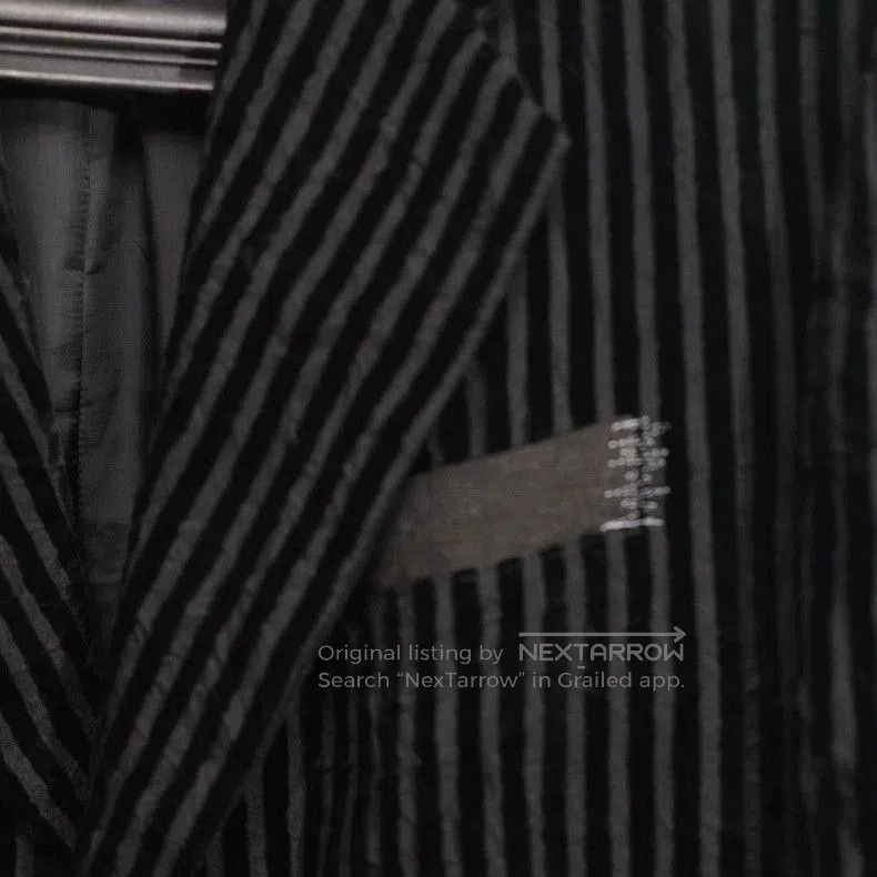 Yohji Yamamoto Yohji Yamamoto 23AW Stripe Blazer. Size US M / EU 48-50 / 2 - 7 Thumbnail