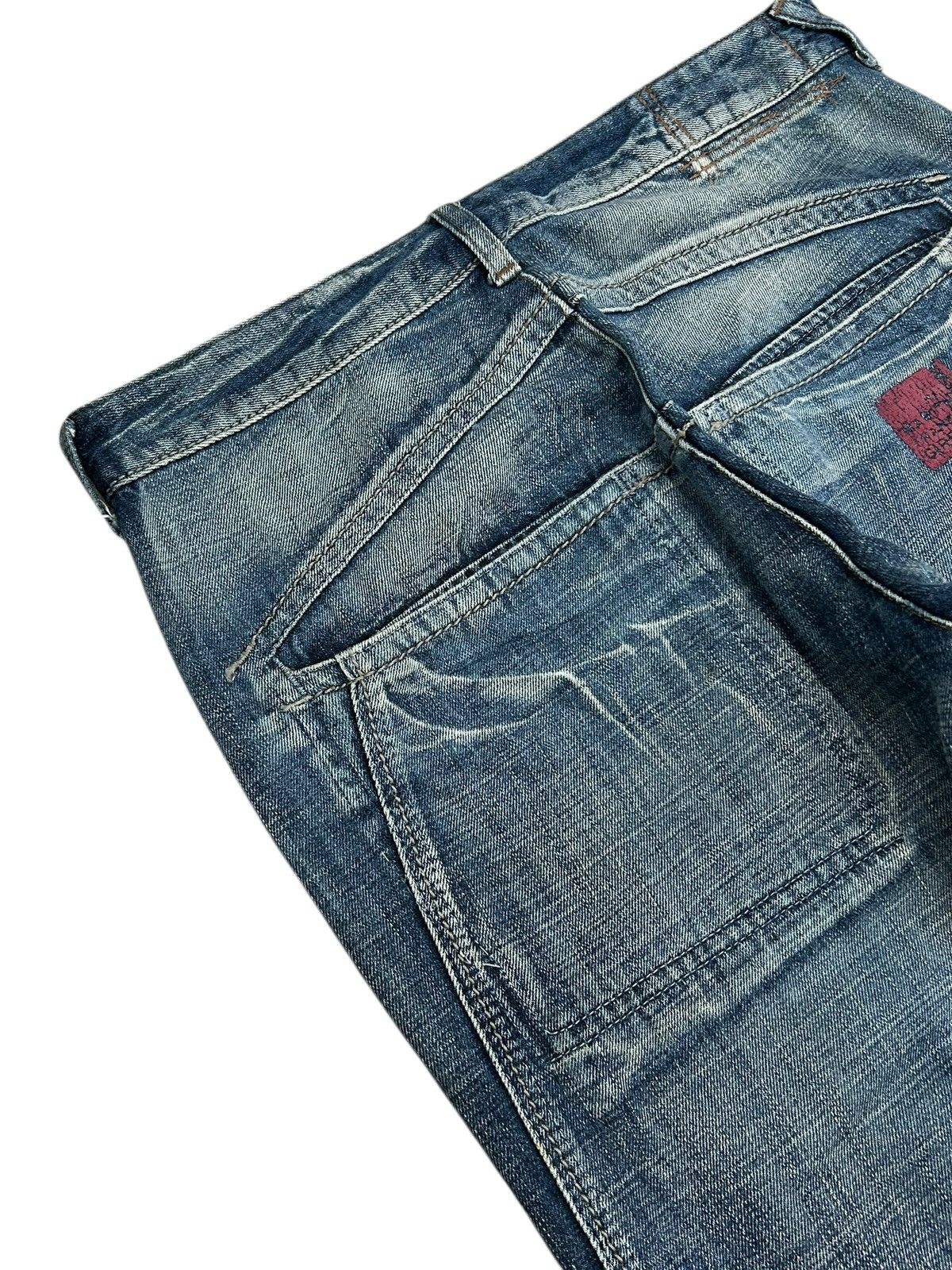 Marithe + Francois Girbaud Marithe Francois Girbaud Baggy Loose Fit Double Knee Pocket Size US 31 - 10 Thumbnail