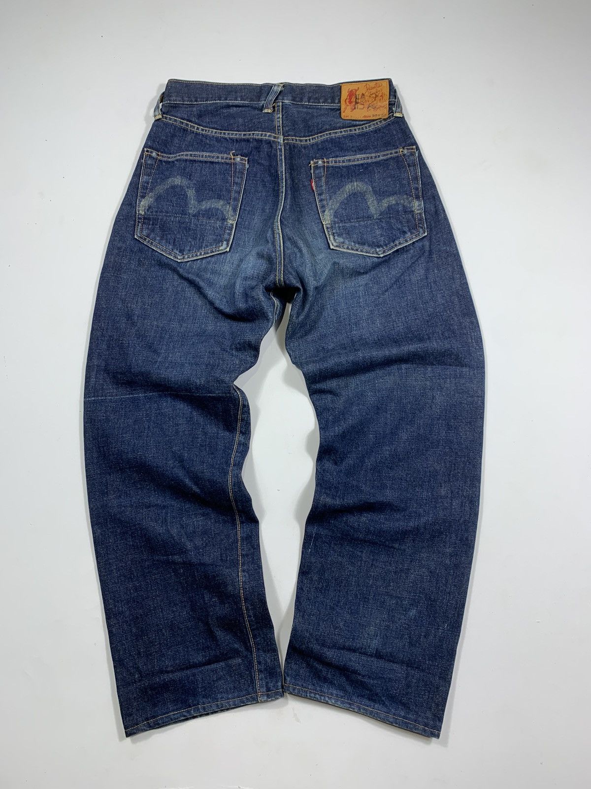 image of Evisu x Vintage Japanese Evis 2501 Xx Denim Selvedge Jeans in Indigo, Men's (Size 30)