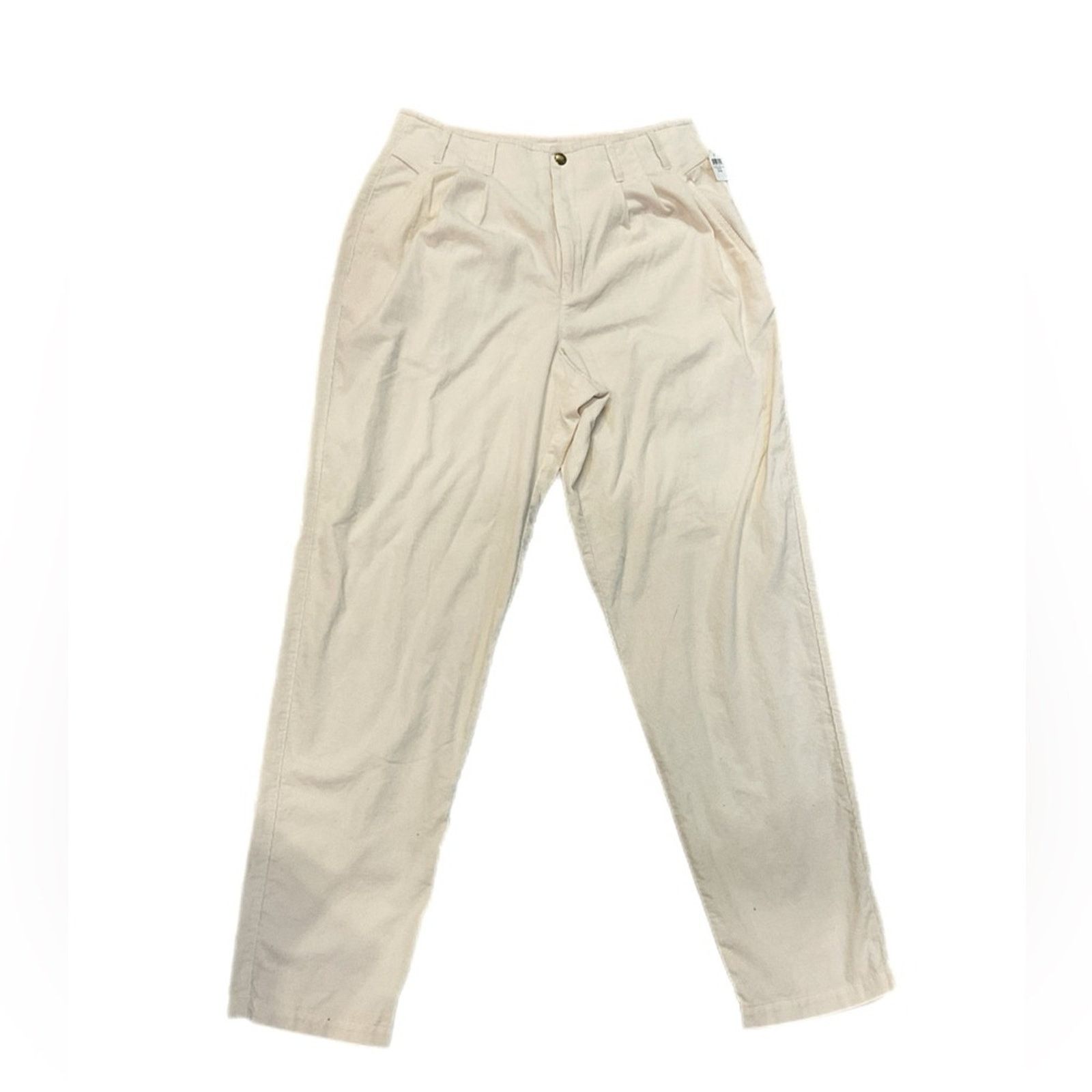 Vintage First Issue Cream Pants Size 32" / US 10 / IT 46 - 1 Thumbnail