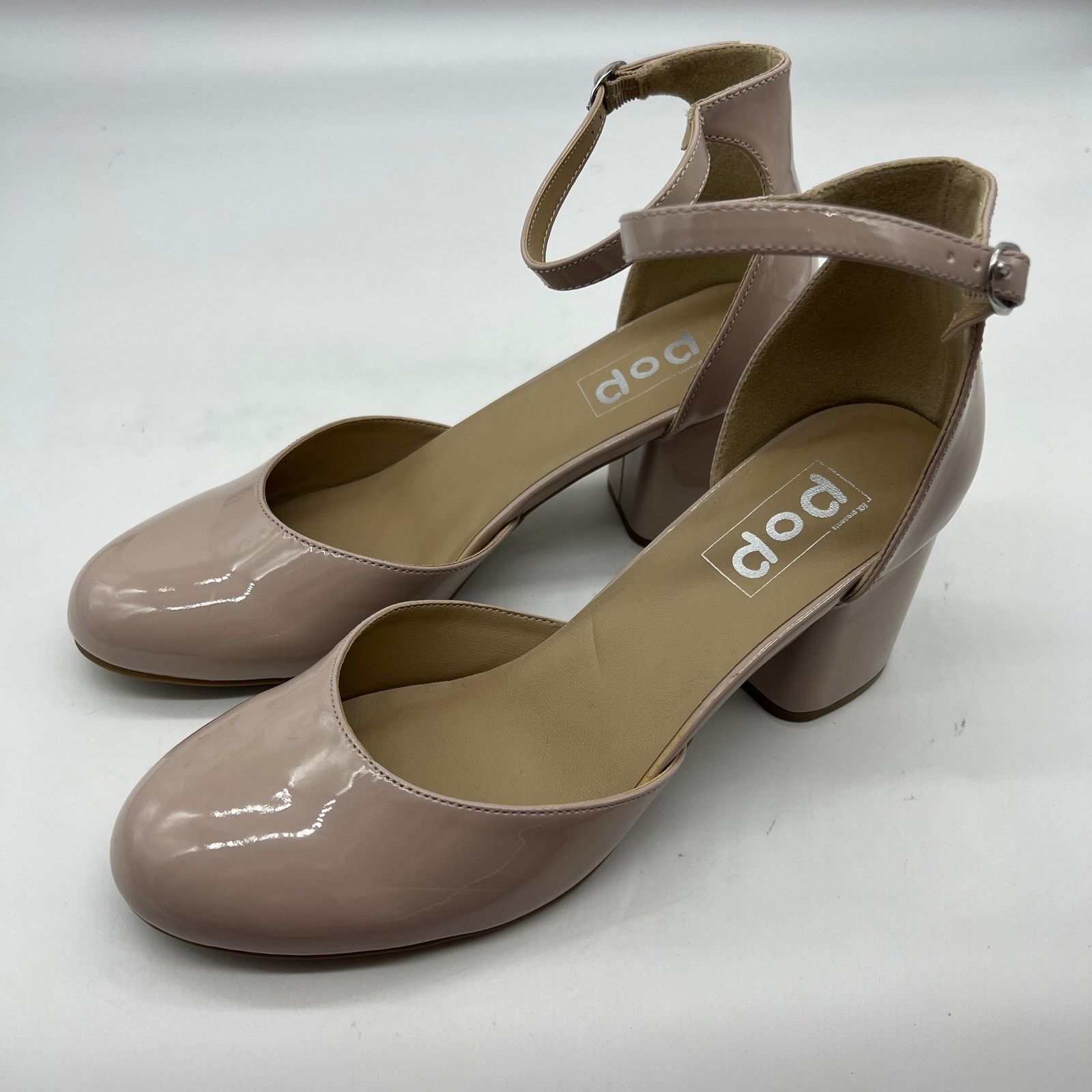 Other Pop Womens Gal Block Heel Nude Pumps Size 11M Size US 11 / IT 41 - 4 Thumbnail