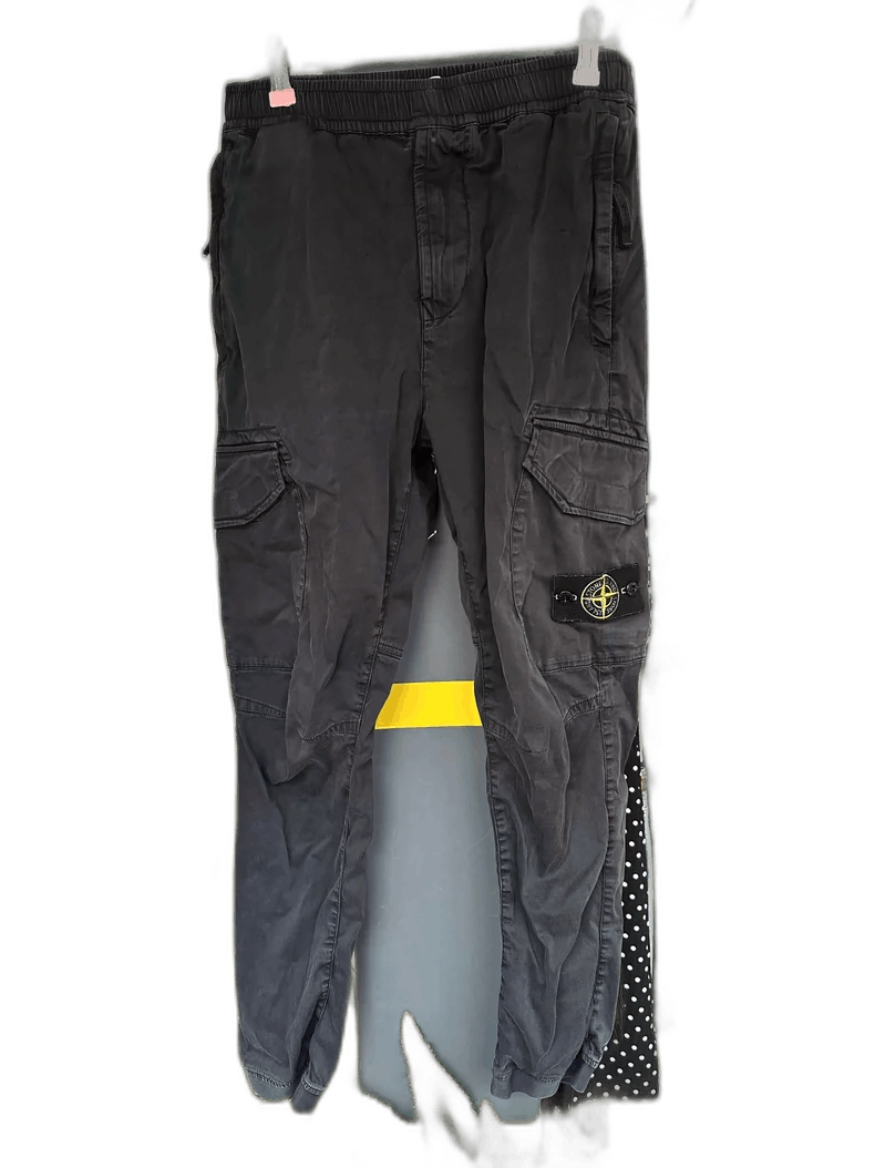 Stone Island Stone Island Black Cargo Pants Size 28 Size US 28 / EU 44 - 1 Thumbnail