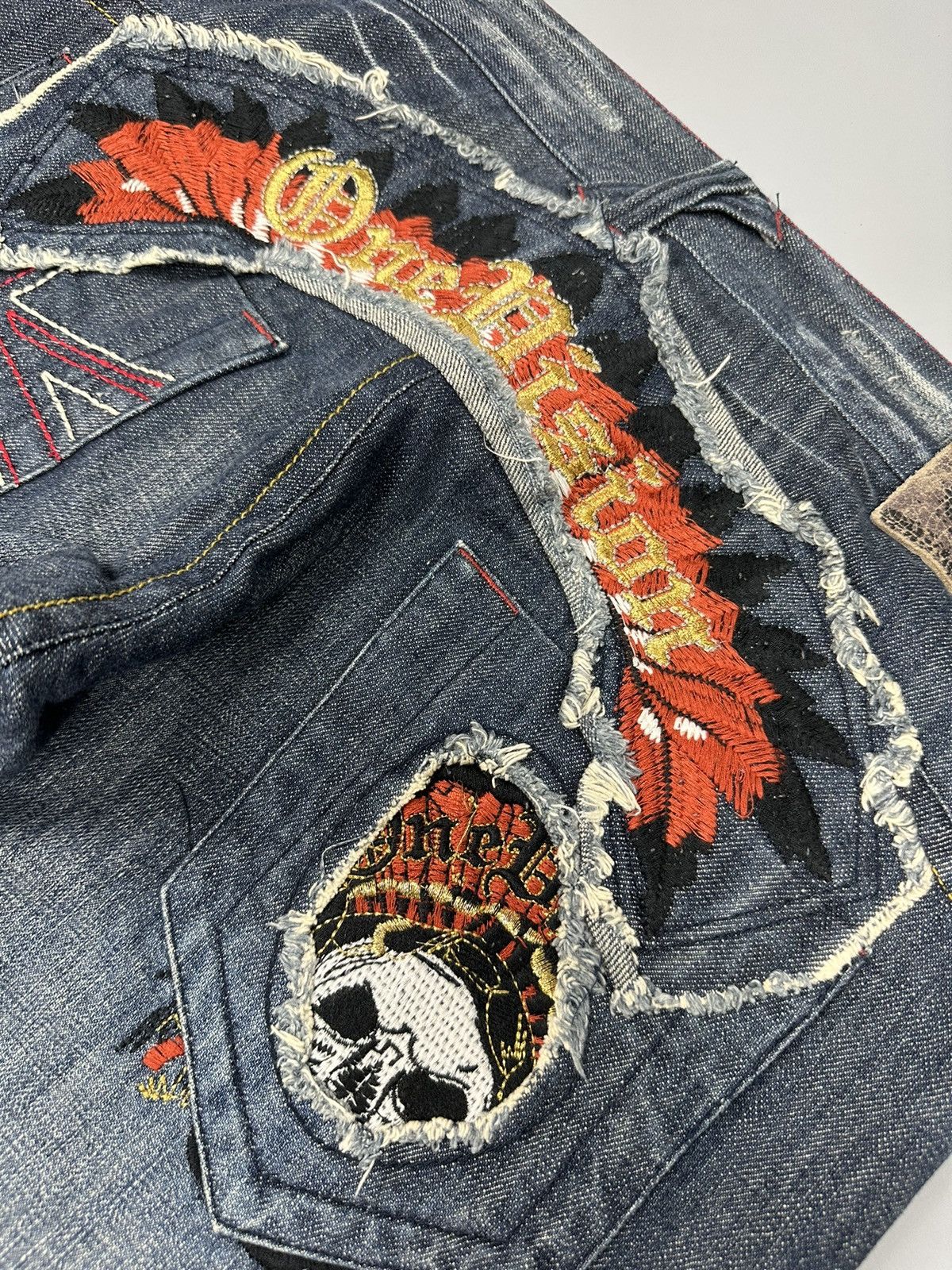 In The Attic Vintage In The Attic Embroidered Denim Size US 34 / EU 50 - 9 Thumbnail