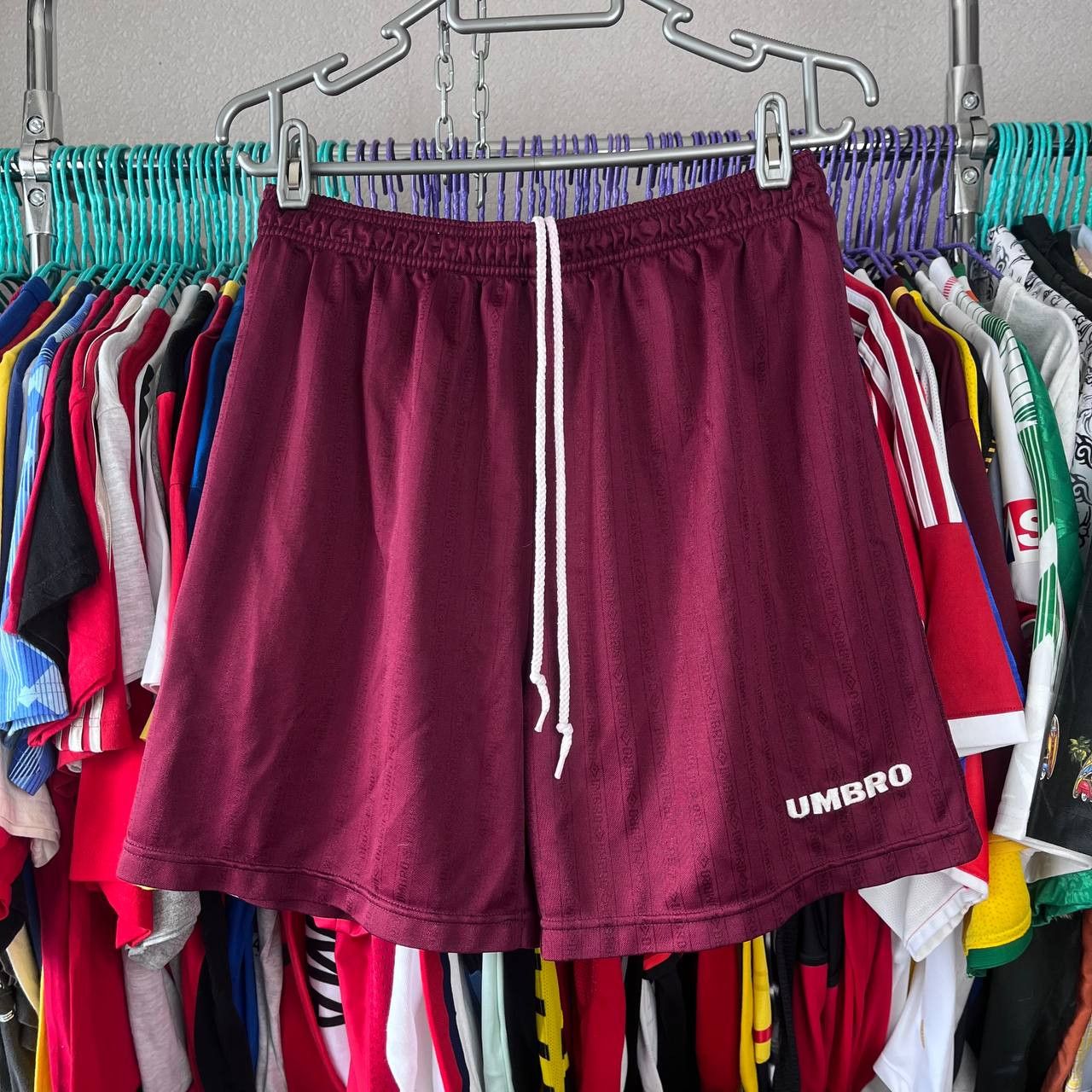 Umbro X2 Vintage Umbro Football Soccer Training Athletic Shorts Size US 36 / EU 52 - 5 Thumbnail