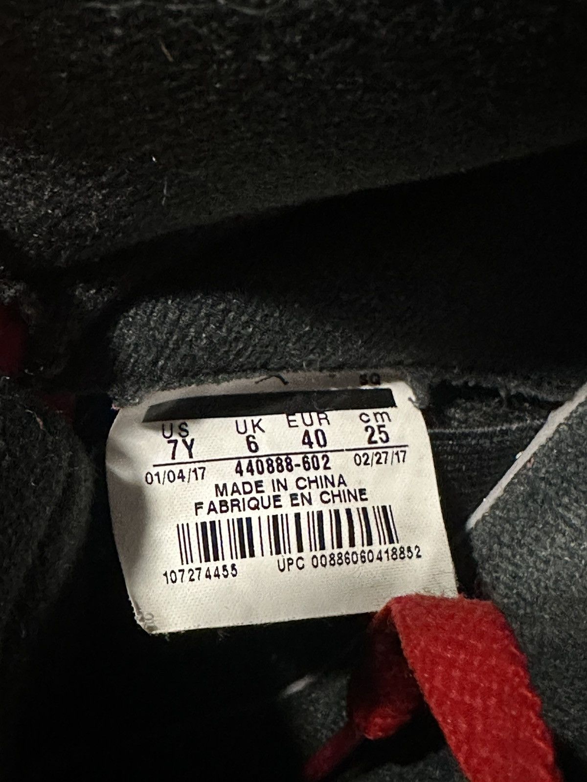 Jordan Brand Jordan 5 Red Suede Size US 7 / EU 40 - 7 Thumbnail