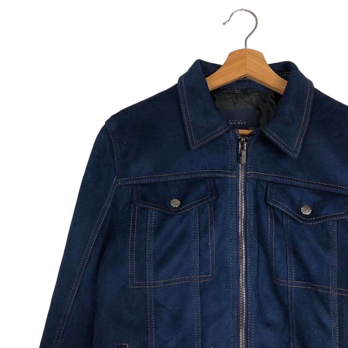 Hysteric Glamour 🔥Vintage Biker Jacket Soft Leather Zara Man Japan Size US M / EU 48-50 / 2 - 7 Thumbnail