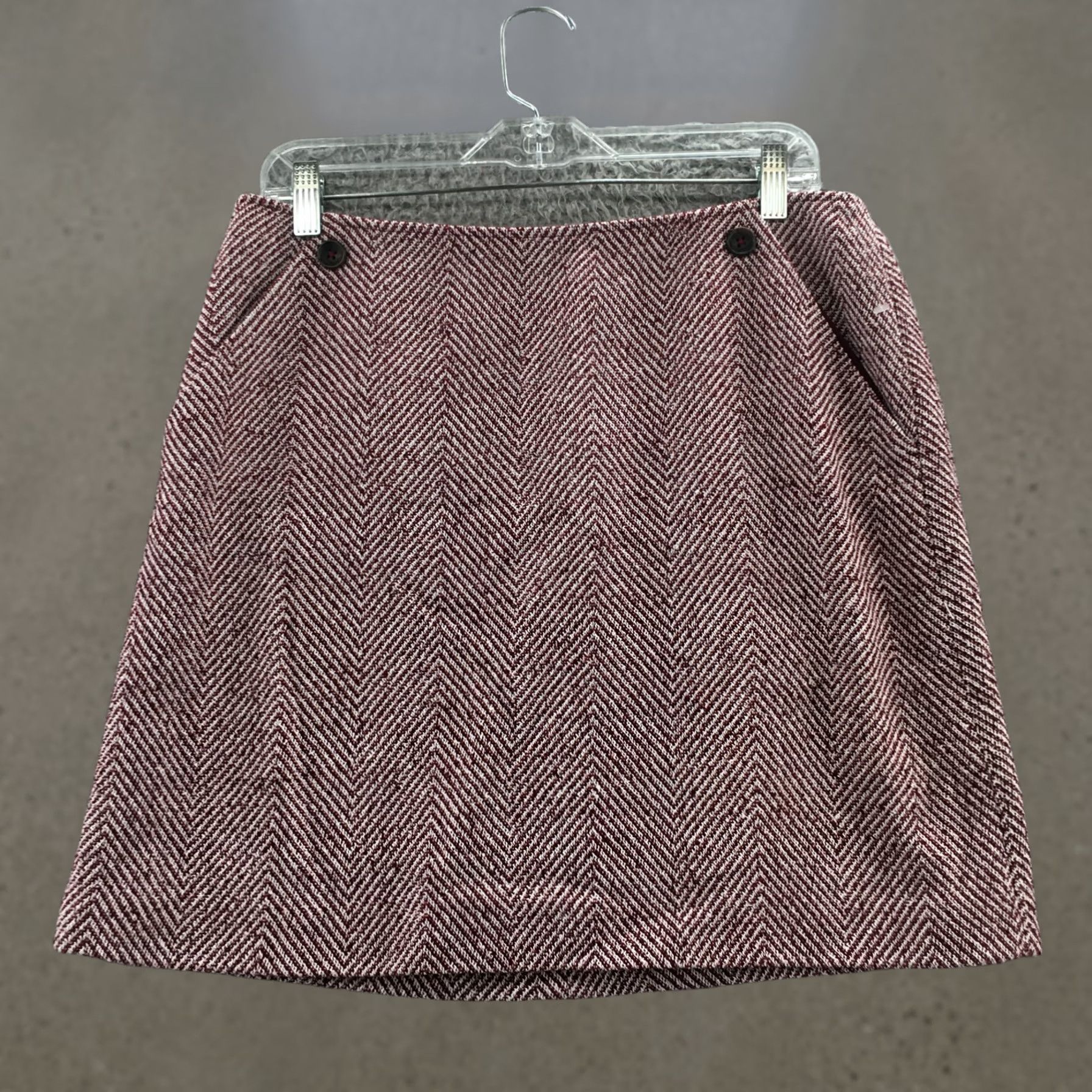 Banana Republic Banana Republic A-Line Skirt Womens 10 Multicolor Tweed Casual Pockets Size 32" / US 10 / IT 46 - 1 Thumbnail