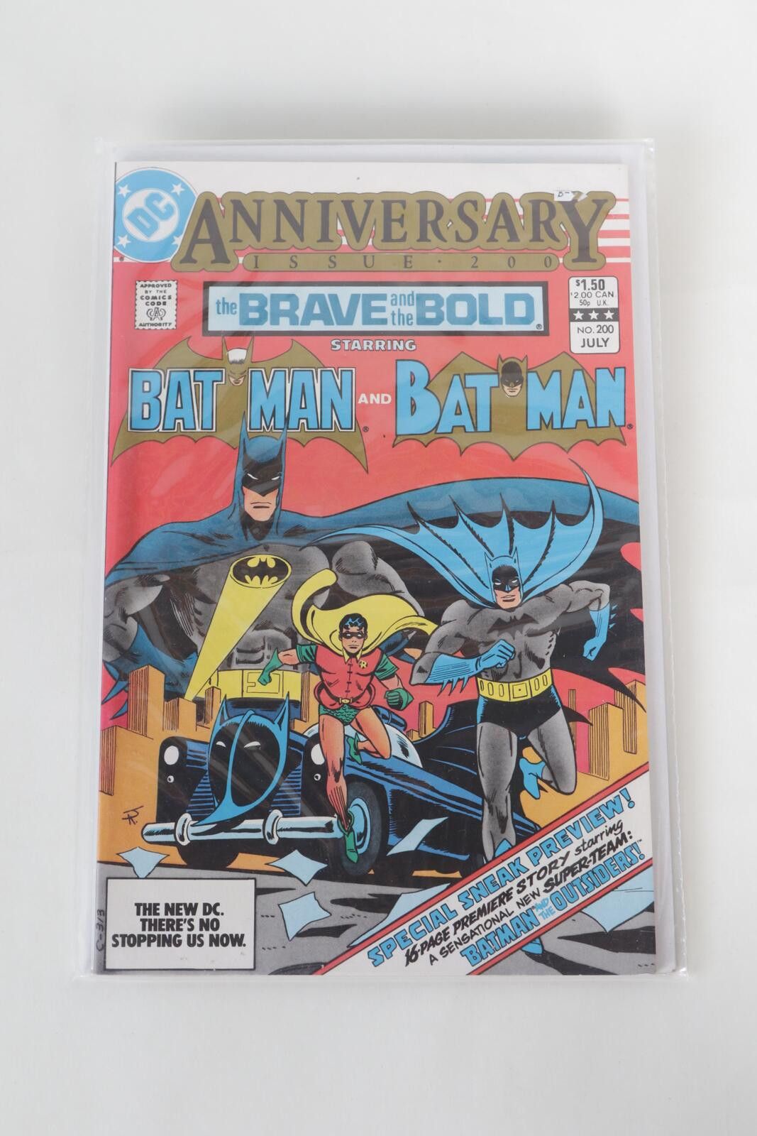 DC Comics 83' DC Comics Batman & Batman Anniversary Issue 200 Comics Size ONE SIZE - 1 Thumbnail