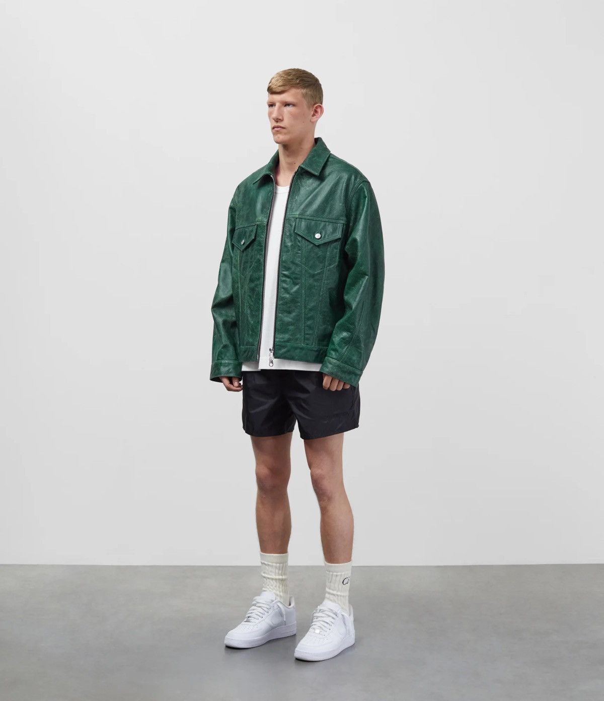Cole Buxton × Vintage Cole Buxton Leather Jacket Size US M / EU 48-50 / 2 - 8 Thumbnail