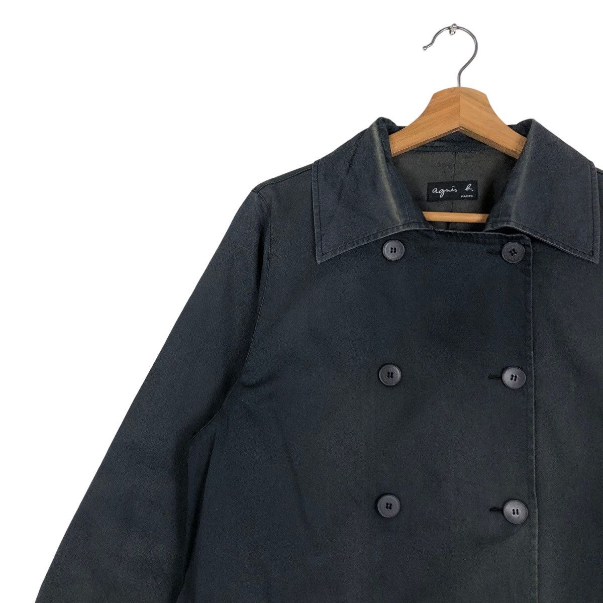 agnes b. 🔥Vintage Chore Jacket Agnes B. Double Breast Issey Miyake Size US M / EU 48-50 / 2 - 7 Thumbnail