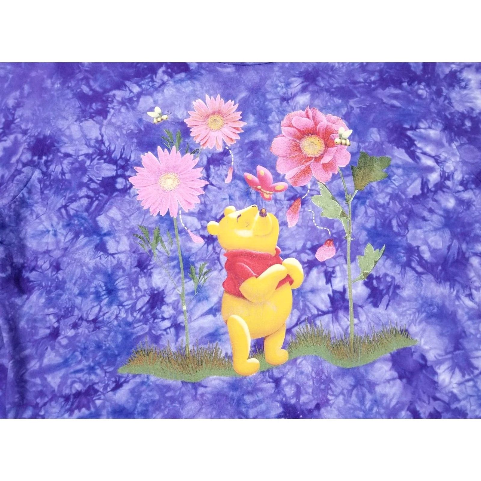 Disney Disney T-Shirt Men Retro 90s Pooh Bear Die Short Sleeve Round Neck XS-XL XXL Blue Size XL Regular Size US XL / EU 56 / 4 - 2 Thumbnail