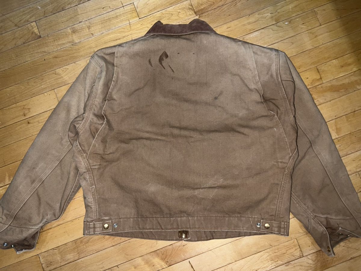 Carhartt × Vintage Carhartt Detroit Jacket J01 BRN Size US L / EU 52-54 / 3 - 3 Thumbnail