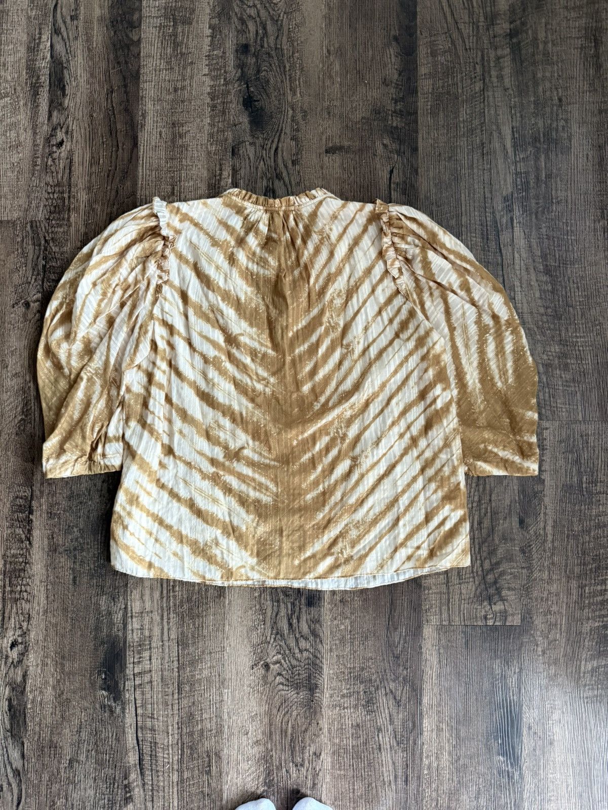 Ulla Johnson Ulla Johnson Brown Blouse 10 Size L / US 10 / IT 46 - 5 Thumbnail