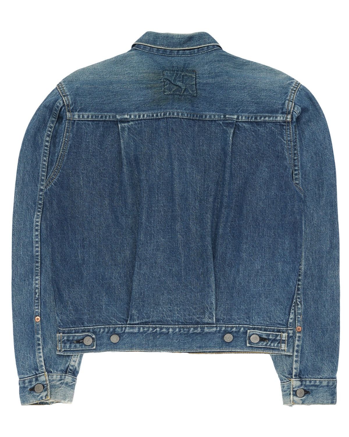 Levi's Trashed Levi’s Big E Type II (507) Denim Jacket Size US S / EU 44-46 / 1 - 2 Thumbnail