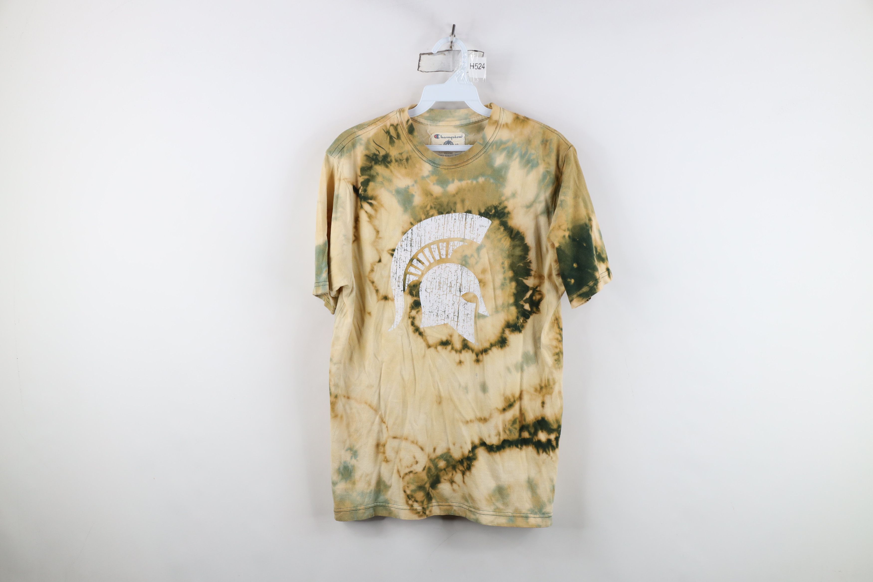 Champion Vintage Champion Acid Wash Michigan State University T-Shirt Size US M / EU 48-50 / 2 - 1 Thumbnail