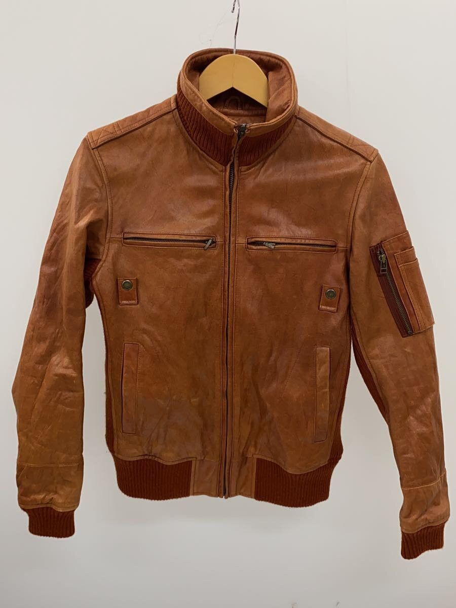 Avirex Avirex Plain Cowhide Leather Jacket Blouson Brown Size US M / EU 48-50 / 2 - 1 Thumbnail