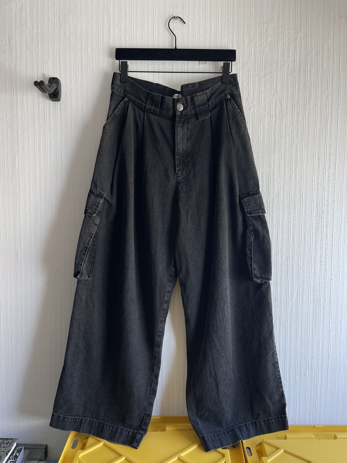 Willy Chavarria WILLY CHAVARRIA DENIM CARGO PANTS Size US 32 / EU 48 - 1 Thumbnail