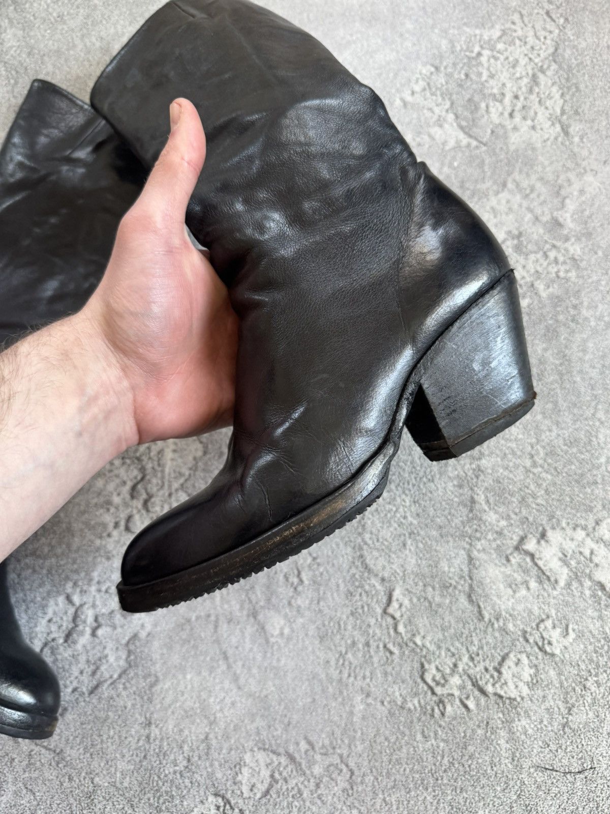 Officine Creative Officine Creative 37size leather knee high boots block heels Size US 7 / IT 37 - 7 Thumbnail