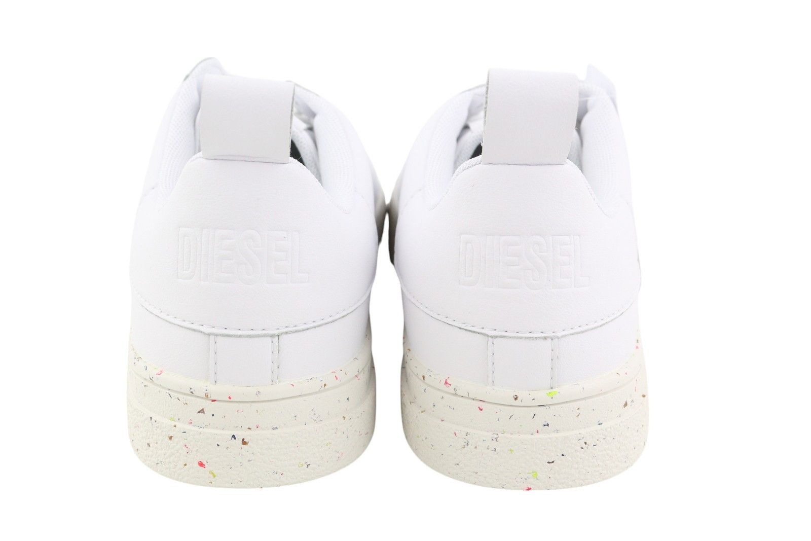 Diesel S-CLEVER LOW LACE EU44.5 White Leather 41519 Size US 11.5 / EU 44-45 - 6 Thumbnail