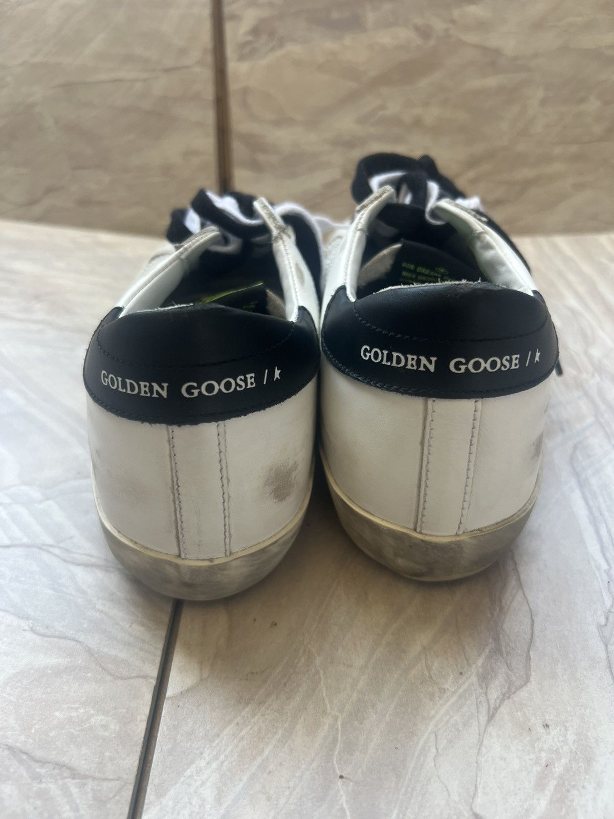 Golden Goose Golden Goose Distressed Superstar Size US 5 / EU 37 - 4 Thumbnail