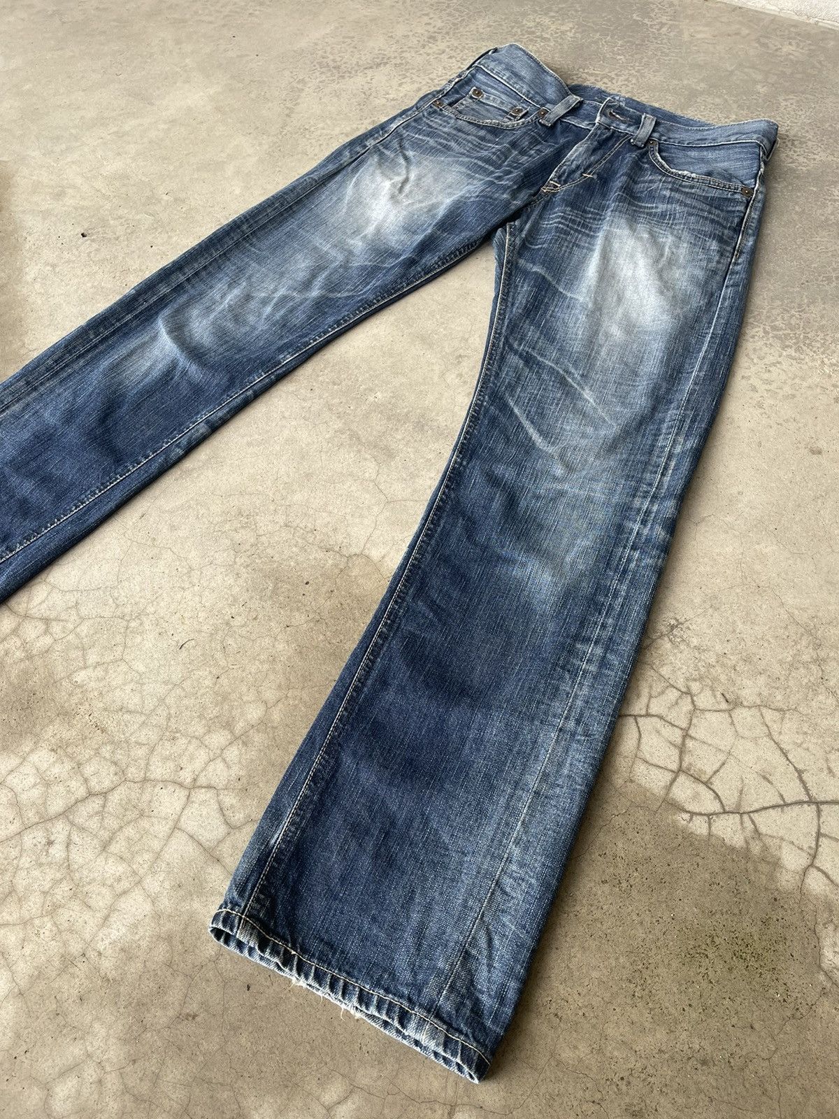 Edwin Edwin Blue Trip Faded Jeans Size US 30 / EU 46 - 3 Thumbnail