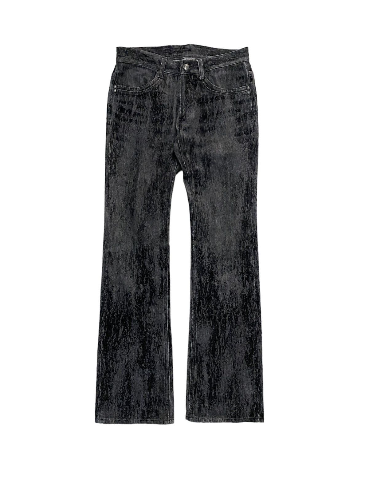 14th Addiction Custom Culture Japan Snake Rayon Layer flare denim Size US 30 / EU 46 - 1 Thumbnail