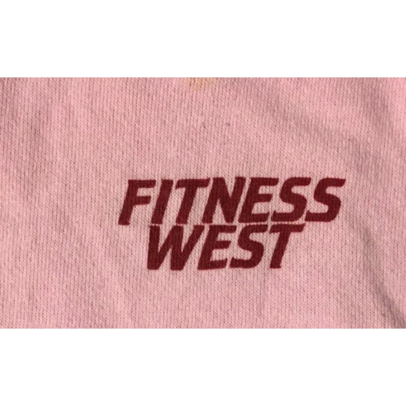 Vintage VINTAGE 80s Use A Weight Or Be One Faded Gym Sweatshirt Sweatshirt Pink Small Mens Weightlifting Humor 90s Size US S / EU 44-46 / 1 - 4 Thumbnail