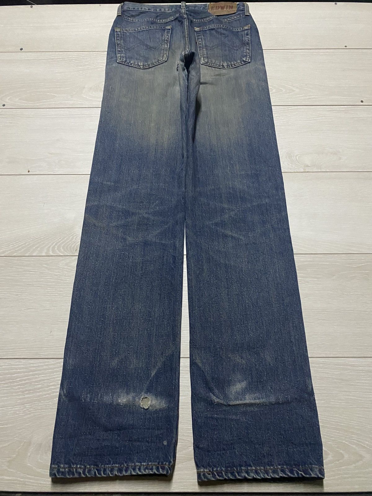 Edwin Vintage Edwin X Jeans Mud Wash Distressed Jeans Size US 28 / EU 44 - 2 Thumbnail