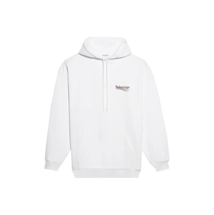 Balenciaga Balenciaga Political Campaign Wave Logo Hoodie Size US S / EU 44-46 / 1 - 1 Thumbnail