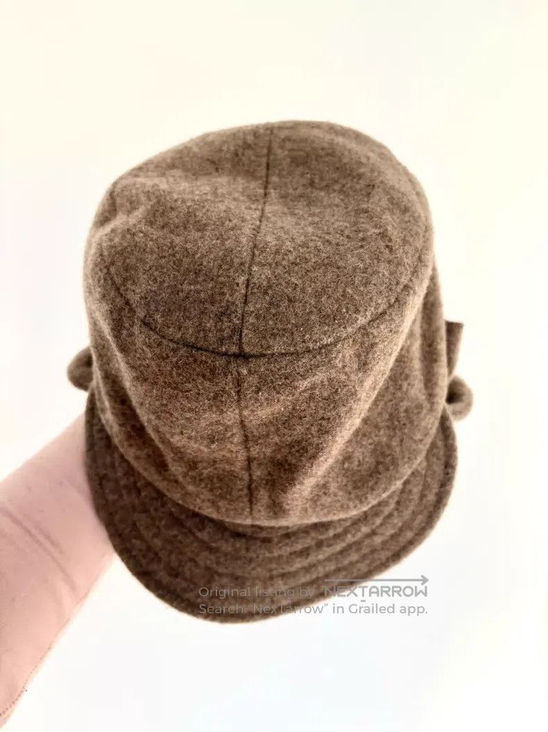 Vivienne Westwood Vivienne Westwood Second-hand beige tweed wool beret with Size ONE SIZE - 6 Thumbnail