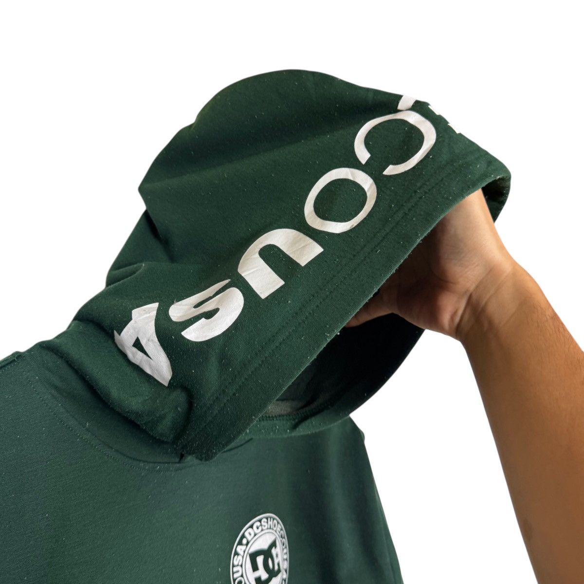 DC DC Shoes Co USA Green Sweater Hooded Size US S / EU 44-46 / 1 - 13 Thumbnail