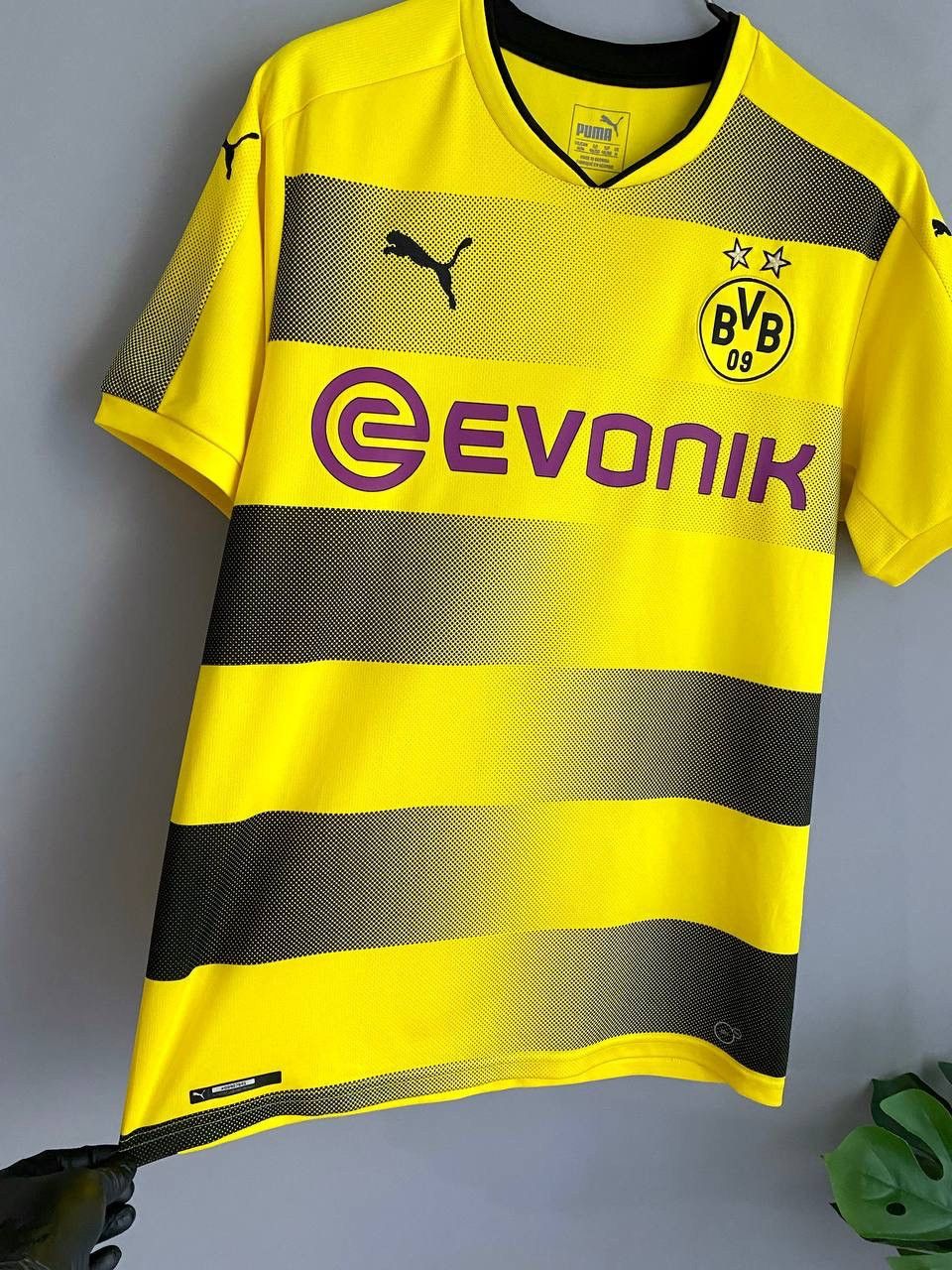Puma FC Borussia Dortmund 2017/18 Home Soccer Jersey #11 REUS, M Size US M / EU 48-50 / 2 - 3 Thumbnail