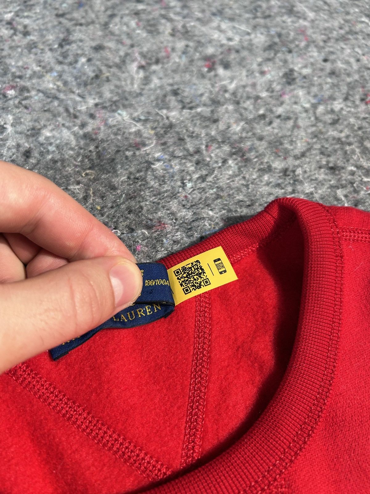Polo Ralph Lauren Men’s Polo Ralph Lauren Pony Crewneck Sweatshirt Red Large Size US L / EU 52-54 / 3 - 6 Thumbnail