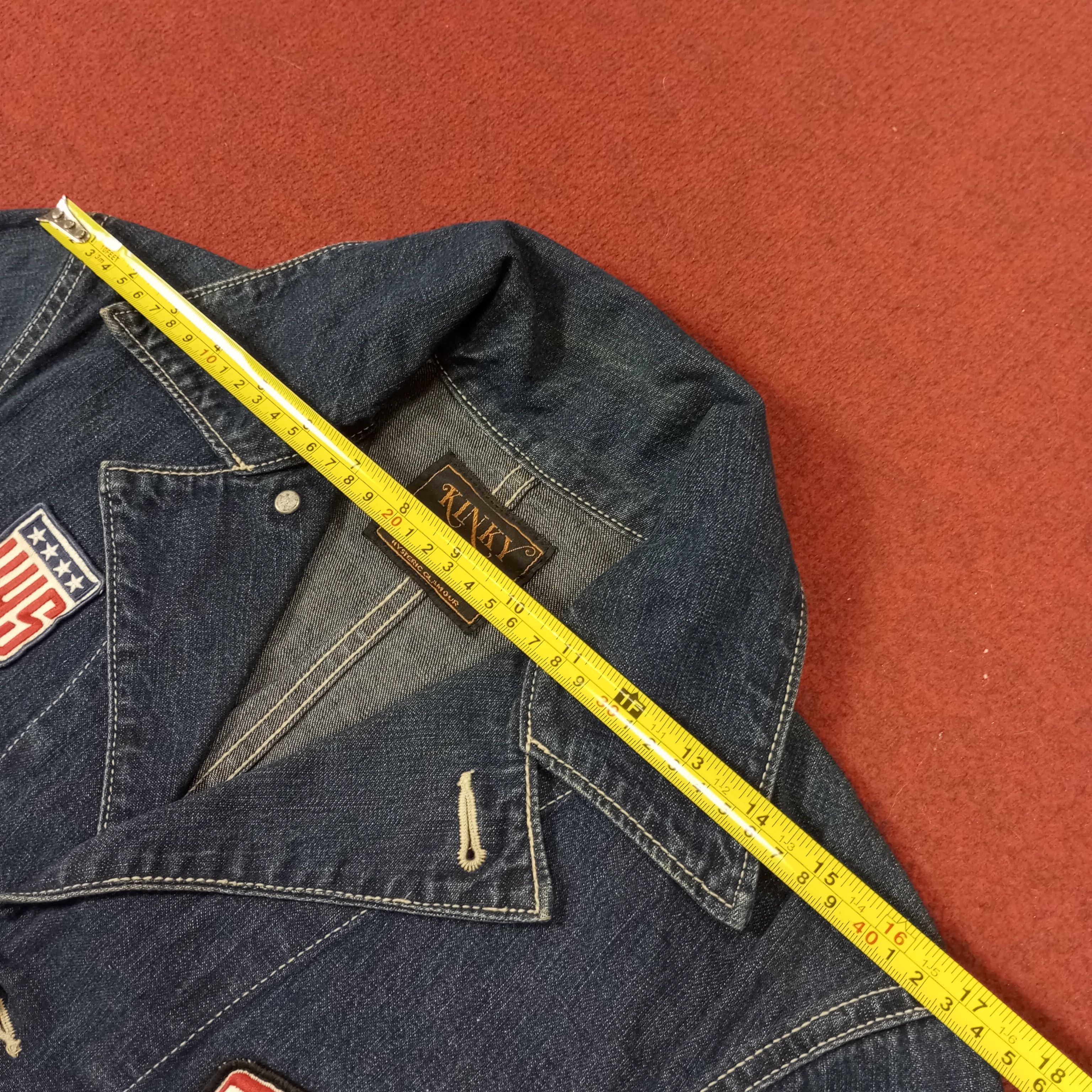 Hysteric Glamour Kinky Jeans Hysteric Glamour Denim Jacket Japanese Brand Size US S / EU 44-46 / 1 - 11 Thumbnail