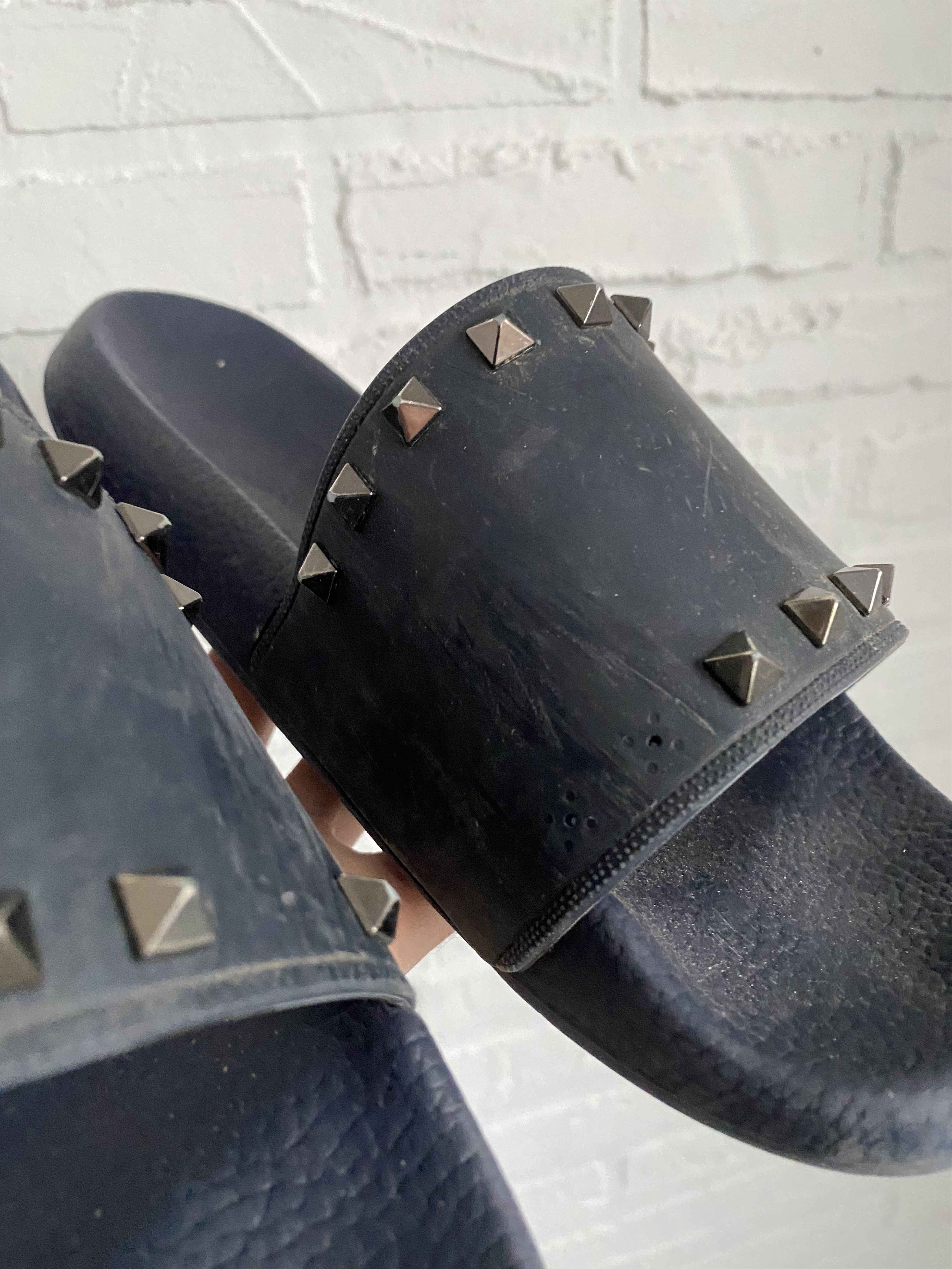 Valentino Valentino rockstud spikes slides Size US 7 / EU 40 - 3 Thumbnail