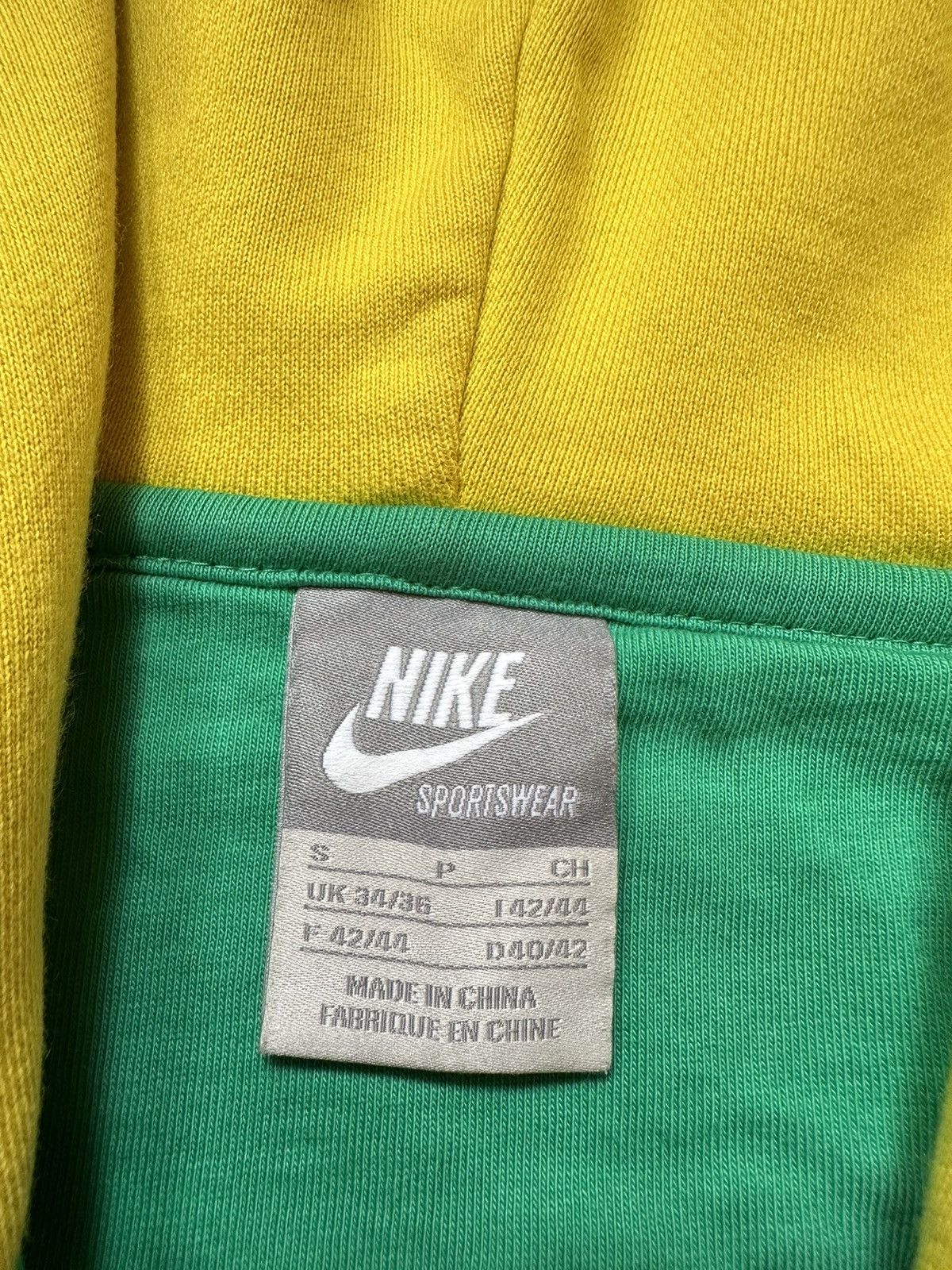 Nike Crazy Nike Vintage 90s Zip Up Hoodie Skater Size US S / EU 44-46 / 1 - 9 Thumbnail